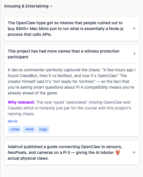 Discoveries - example 3