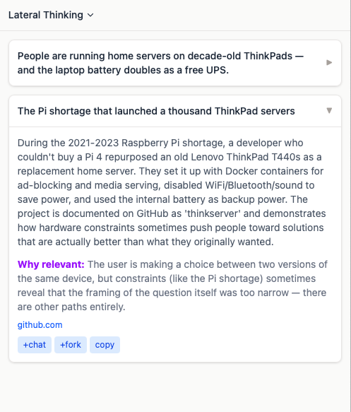 Discoveries - example 4